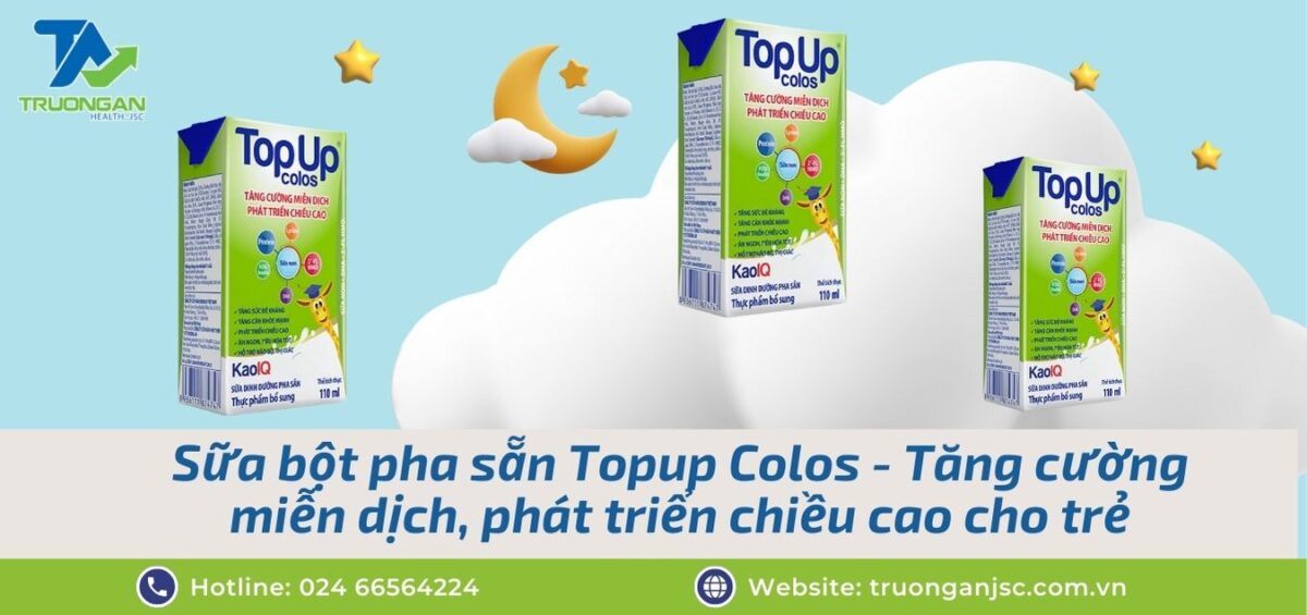 sữa bột pha sẵn Topup Colos